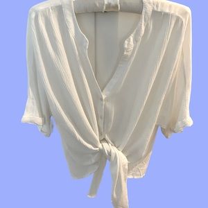 Vera Moda Tie Top NWT